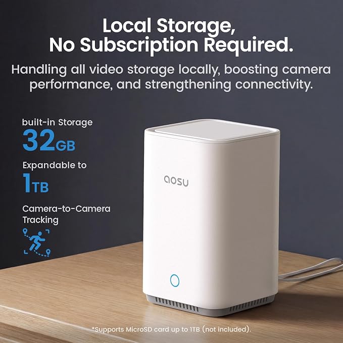aosu Outdoor Security Cameras Wireless Home Surveillance System - Image 4
