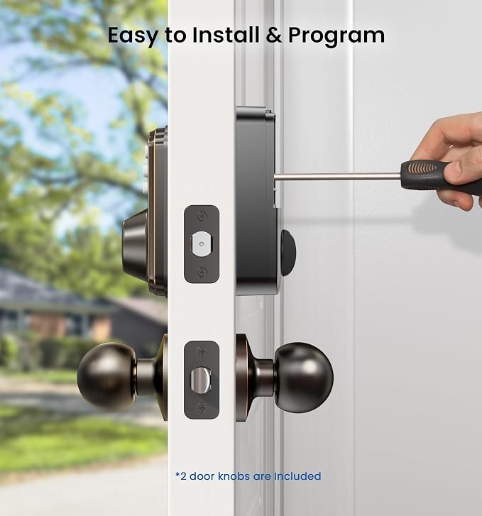 Veise Fingerprint Door Lock - Image 9