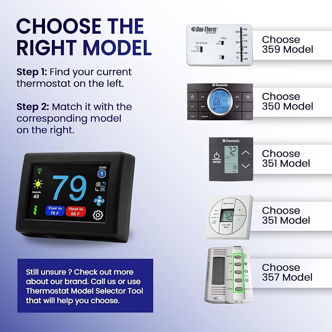MICRO-AIR EasyTouch Digital RV Thermostat Replacement - Image 2