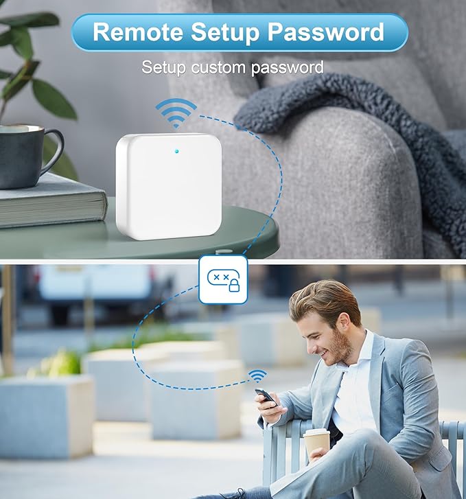 Veise G2 Gateway, Smart Deadbolt Wi-Fi Gateway, Remote Control, Compatible - Image 3