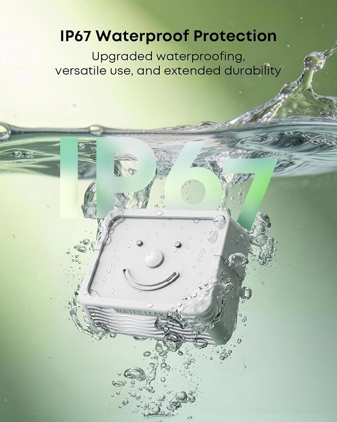 MOCREO LW1 Long Range Water Leak Detector, 105dB Adjustable Alarm, IP67 - Image 3