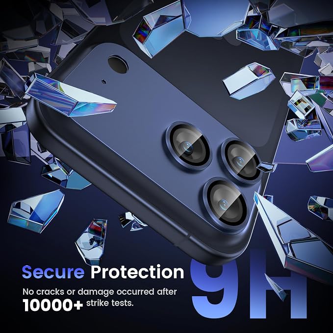 Tensea for iPhone 17 Pro Camera Lens Protector, Metal Aluminum Alloy Tempered - Image 5