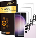 Ailun Screen Protector for Galaxy S23 3Pack + 3Pack Camera Lens Tempered Glass by Ailun