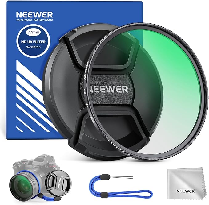 NEEWER 77 mm UV MC Filter Protection by Neewer