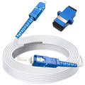 50ft SC to SC Fiber Optic Patch Cable, Armored Single Mode SC/UPC to SC/UPC by Bangun