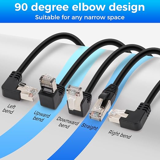 Cat 6 Ethernet Extension Cable 10 Pack，Multiple - Image 2