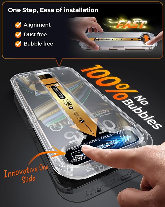 MRGLAS 4-Pack Privacy Screen Protector - Image 2
