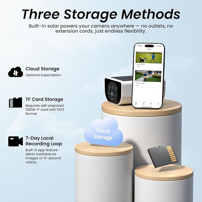 Cinnado Security Cameras Wireless Outdoor-2.4 GHz Wi-Fi Cameras - Image 5