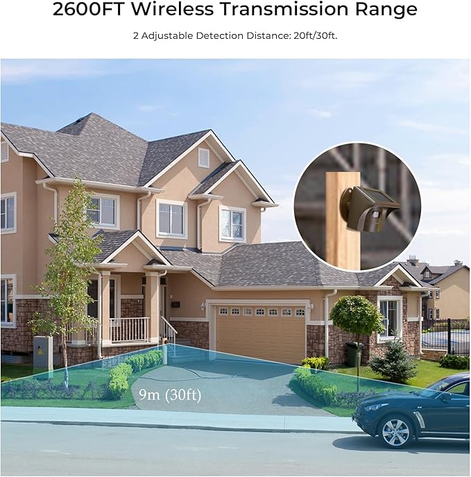 eMACROS Solar Wireless Driveway Alarm System - Image 3