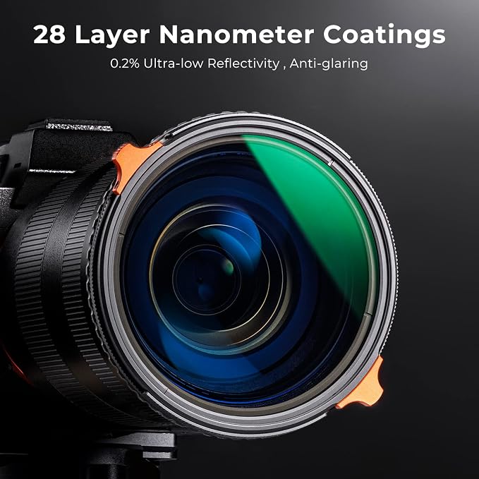 K&F CONCEPT 55mm ND4-64 ND Lens Variable & CPL Polarizers Filter 2-in-1 - Image 6
