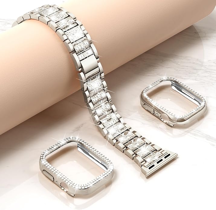 Mosonio Compatible with Apple Watch Band 38mm 40mm 41mm 42mm 44mm 45mm 46mm - Image 3
