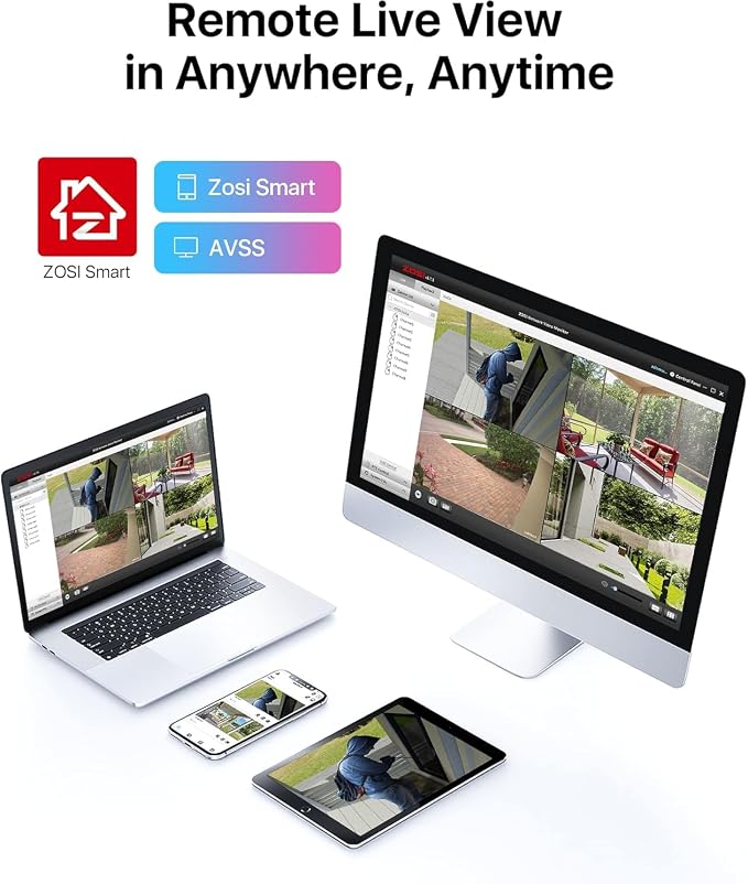 ZOSI 3K Lite 8CH Security Camera System - Image 7
