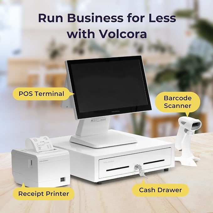 Volcora Thermal Receipt Printer, 80mm POS Printer w/Auto Cutter, USB/Ethernet - Image 6