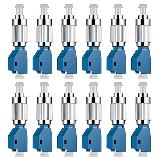 12PC Visual Fault Locator Fiber Adapter, Fiber Optic Connector, Single Mode by Moocci