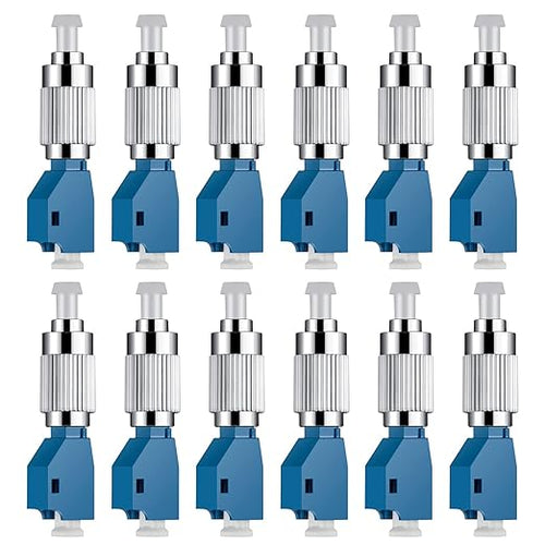 12PC Visual Fault Locator Fiber Adapter, Fiber Optic Connector, Single Mode by Moocci
