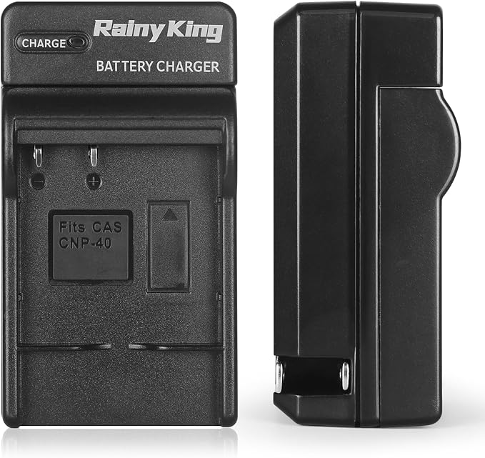 Battery Charger for Casio NP40/NP-40 and Exilim EX-Z400, Zoom EX-Z100, - Image 3