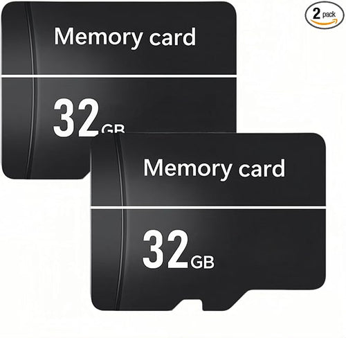 32GB Memory Card 2 Pack, High Speed Data Transfer, by Unknown