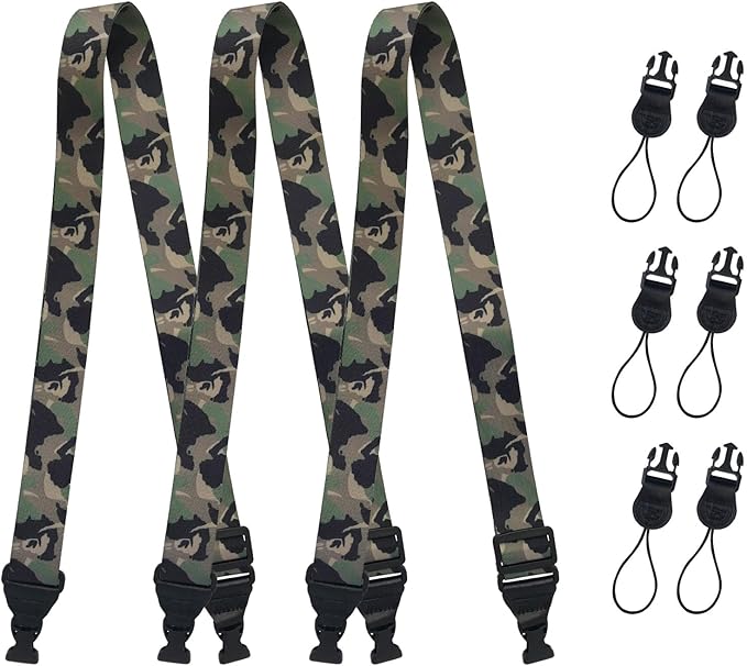 3 Pack Adjustable Shoulder Strap:Comfortable by Gowjaw