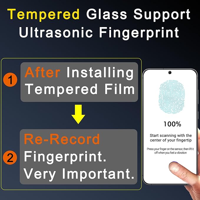 Ferilinso 3 Pack Privacy Screen Protector - Image 4