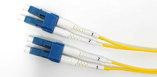 1 Meter Singlemode Duplex 1.2mm Ultra High Density Fiber Optic Cable - Image 4