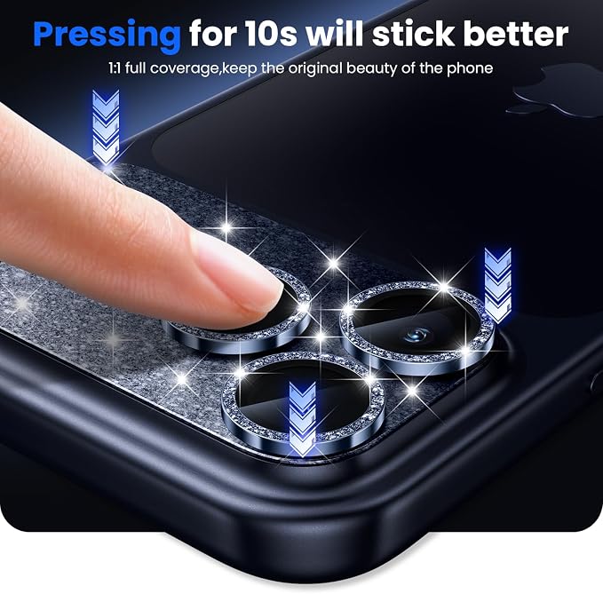 WSKEN for iPhone 17 Pro Max Camera Lens Protector, Metal Aluminum Alloy - Image 5