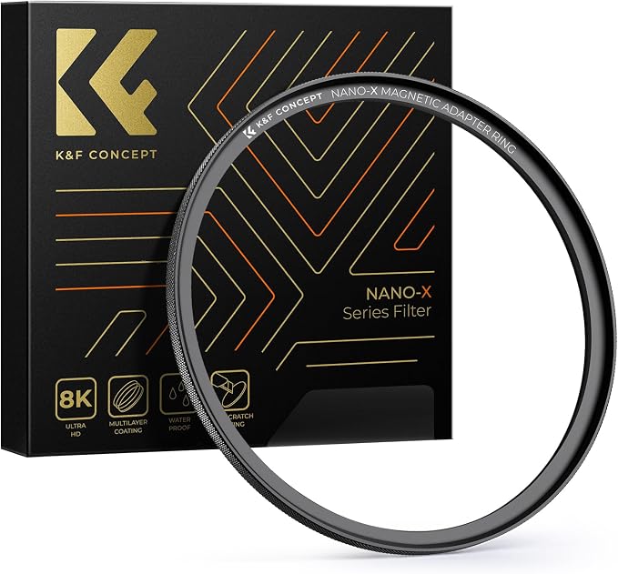 K&F CONCEPT 67-82mm Magnetic Filter Adapter Ring, by KFCONCEPT