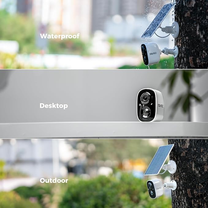 Vicohome 3CG6 Best 2K Solar Security Camera Wireless Outdoor System, No NVR - Image 6