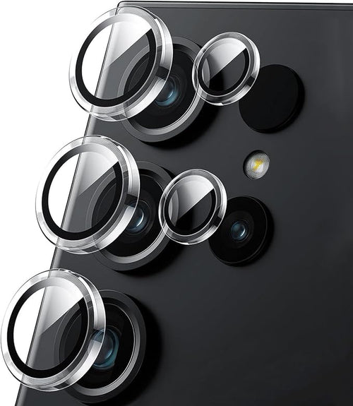 2 Pack Camera Lens Protector for Samsung Galaxy S24 Ultra, 9H Tempered Glass by AFENGBOX