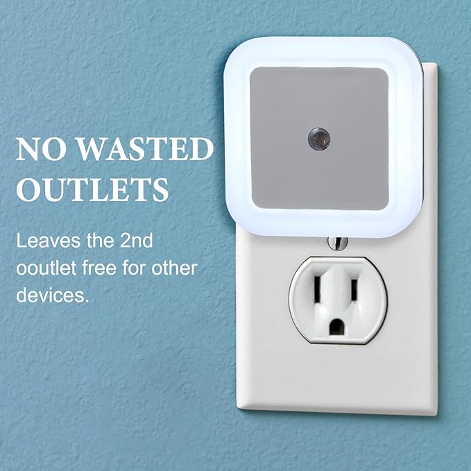 Tuanse 48 Pack LED Night Lights Plug into Wall Smart Sensor Sensor Automatic - Image 5