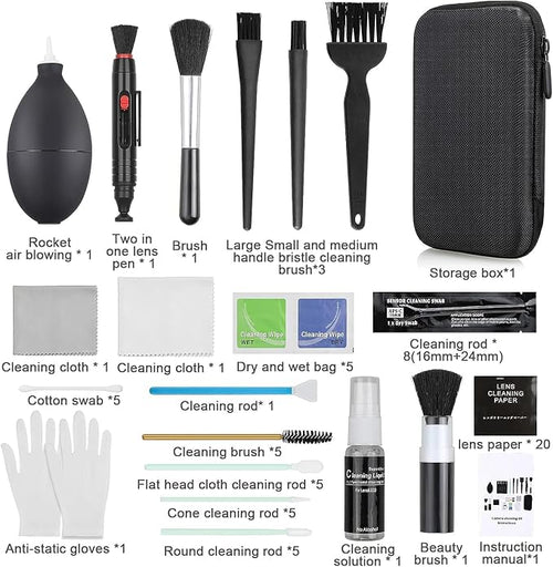 18-in-1 Professional Camera Cleaning Kit - Image 2