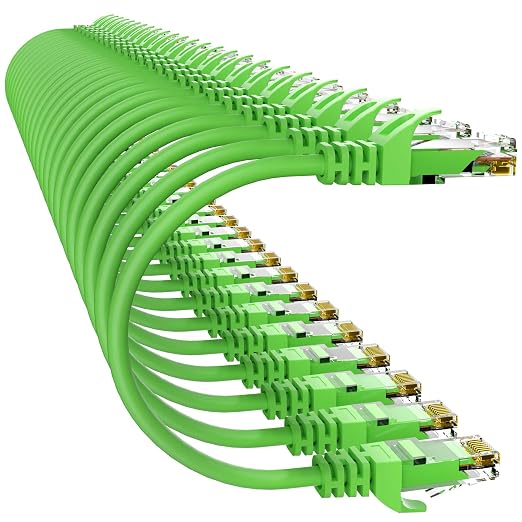 Cat 6 Ethernet Cable 3FT, Cat6 Ethernet Patch Cable 10Gbps, High-Speed UTP Cat6 by 10Gsupxsel