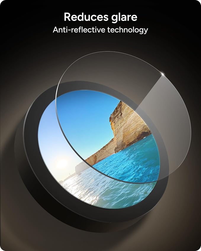 ZAGG Glass Elite Anti-Reflective Samsung Galaxy S25 Camera Lens Protector – - Image 4