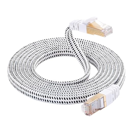 DanYee Cat 8 Ethernet Cable, Nylon Braided 26ft CAT8 High Speed Professional - Image 8