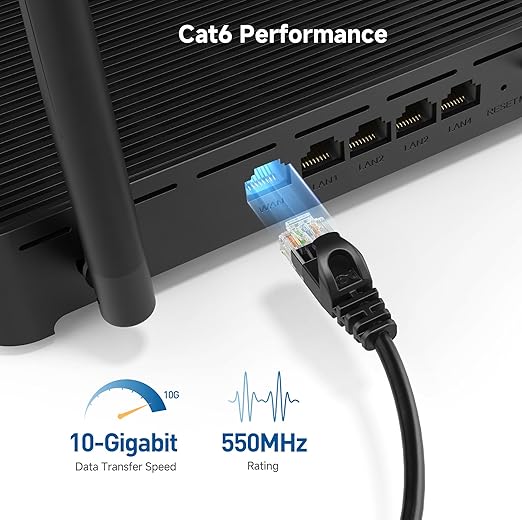 Cable Matters 10Gbps Snagless Cat 6 Ethernet Cable - 35ft - Image 3