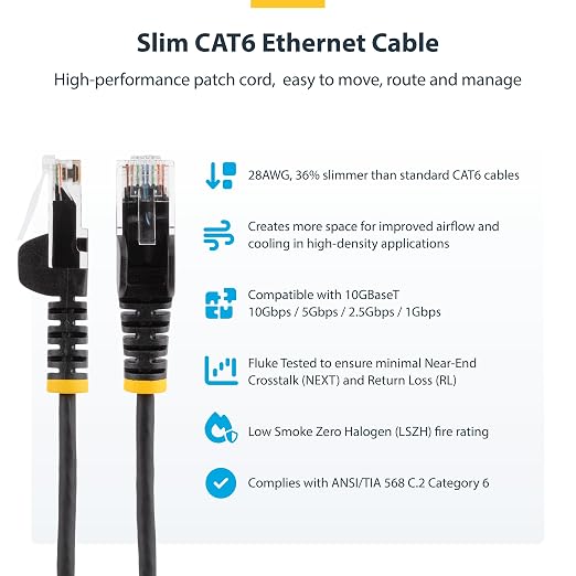 StarTech.com 10 ft CAT6 Cable - Image 2