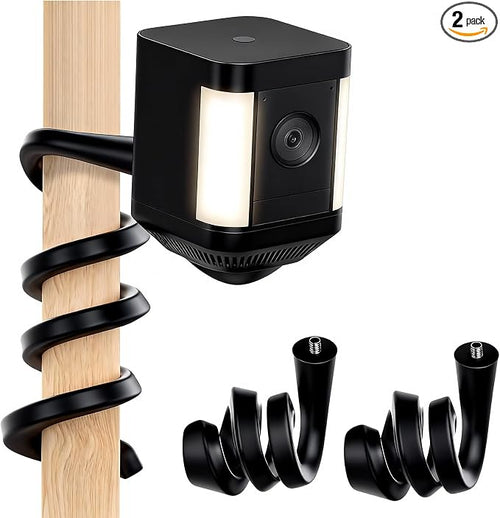 2Pack Flexible Twist Mount for Ring Stick Up Cam Battery/Plug-in 3rd Gen/Ring by Annkoifu