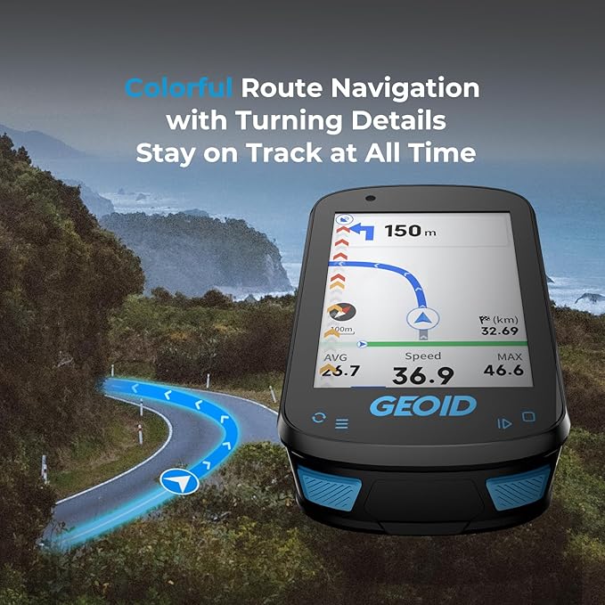 GEOID CC600 Color Screen Bike/Cycling Computer Wireless - Image 7