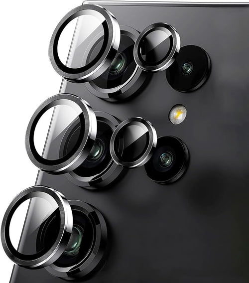 2 Pack Camera Lens Protector for Samsung Galaxy S24 Ultra, 9H Tempered Glass by AFENGBOX
