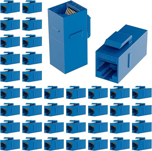 40 Pack RJ45 Coupler, Ethernet Coupler, RJ45 Keystone Jack Cat6 Coupler Female by VANDESAIL
