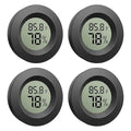 4-Pack Mini Hygrometer Thermometer, Digital LCD Humidity Meter Indoor/Outdoor by Unknown