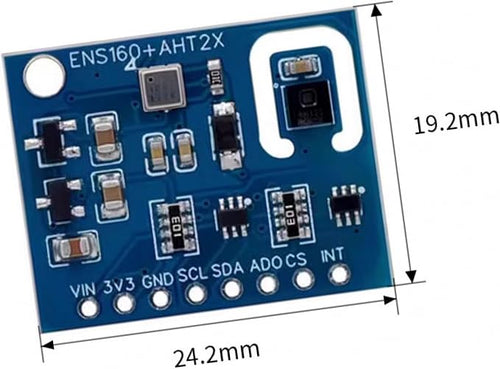 1pcs ENS160+AHT21 Air Quality & Environmental Sensor Module – Multi-Gas - Image 2