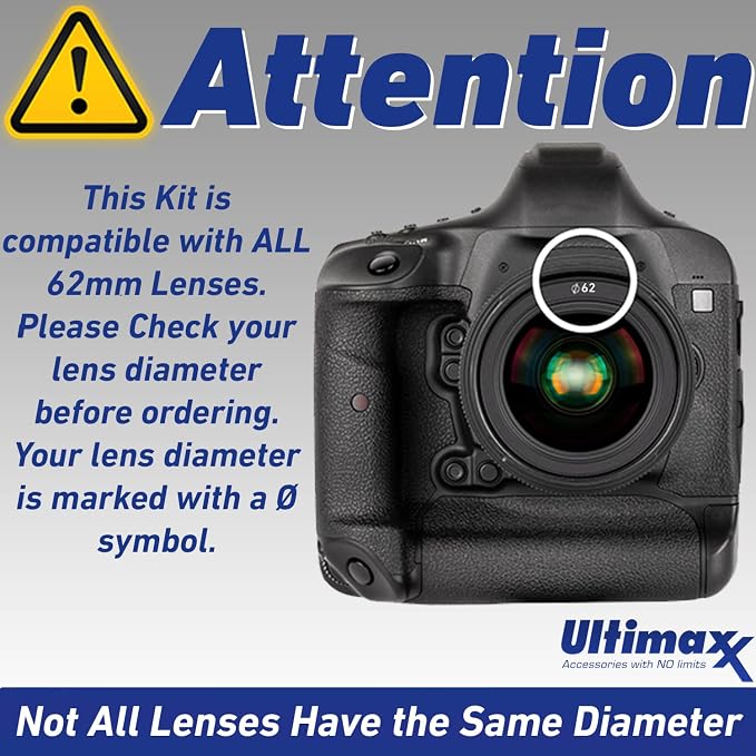 62MM Ultimaxx Professional Six Piece Gradual Color Filter Kit - Image 4