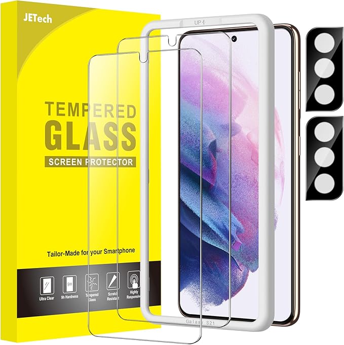 JETech Screen Protector for Samsung Galaxy S21 6.2-Inch by JETech