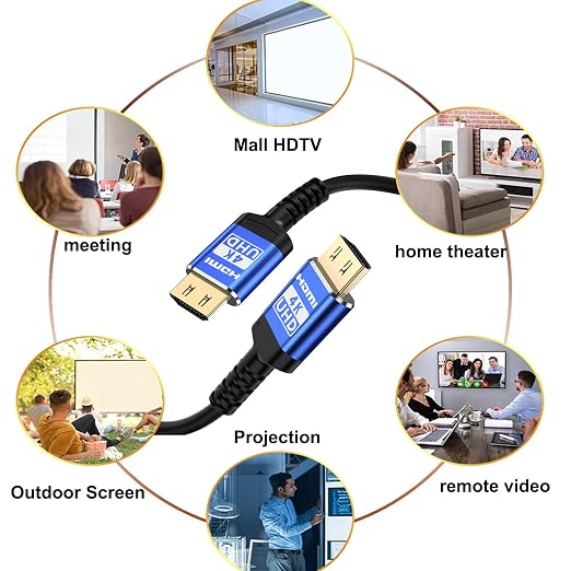 18Gbps hdmi Cables 3ft with Gripping Connectors, 4k Ultra high Speed Ethernet - Image 6