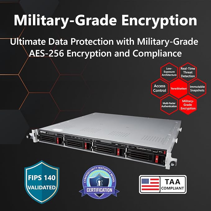 BUFFALO TeraStation 5820DN 8-Bay Business Desktop NAS 64TB - Image 8