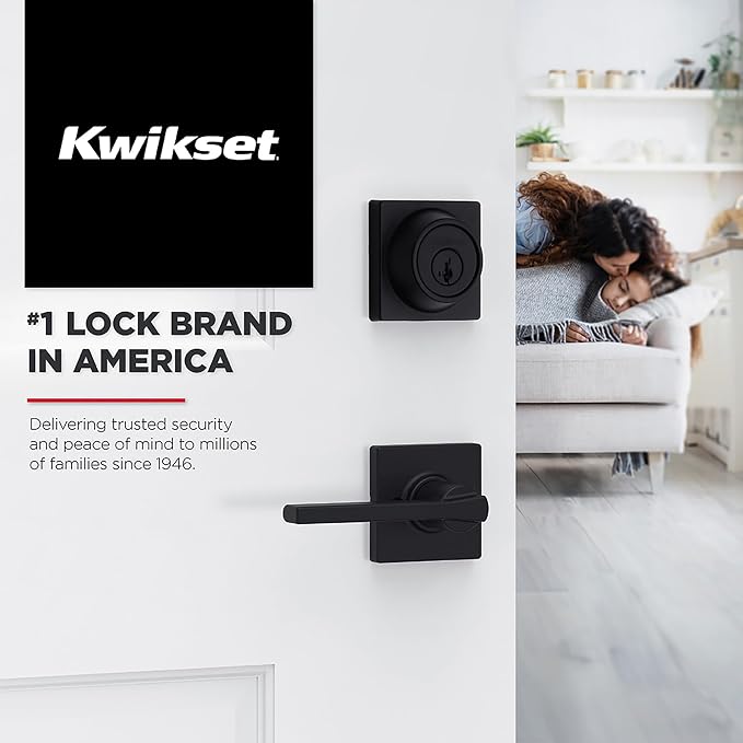 Kwikset Casey Hallway Passage and Bed/Bath Privacy Door Handle 2 Pack, 1 Pack - Image 8