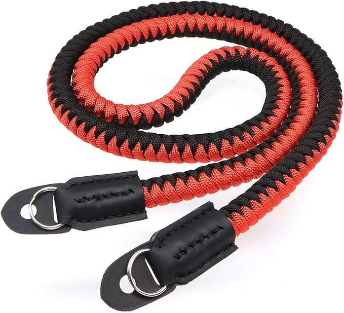 Paracord Camera Strap Long Camera Neck Shoulder Strap by HITHUT