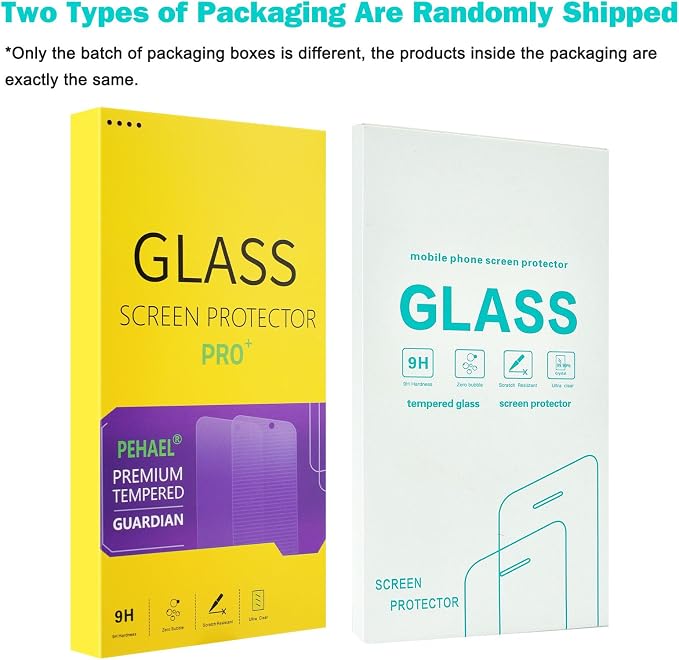PEHAEL 2+2 Pack for iPhone 15 Plus Privacy Screen Protector - Image 9