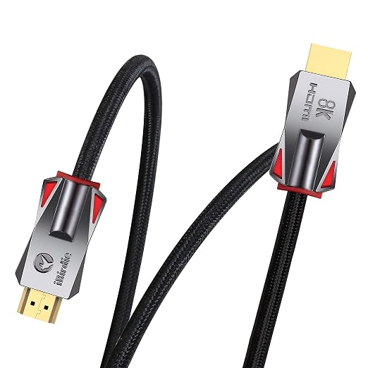 iBirdie 8K Fiber Optic HDMI Cable 150 Feet 46 Meter, Active Unidirectional Cord - Image 2