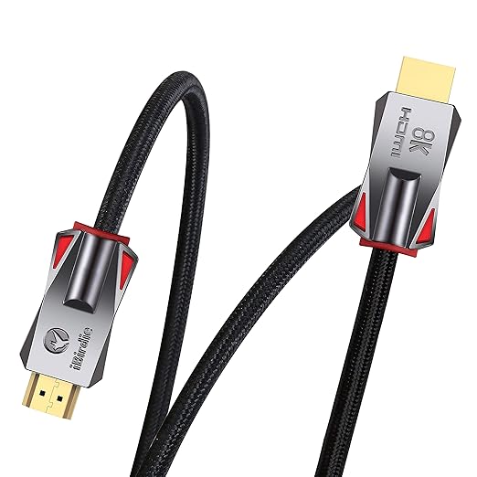 iBirdie 8K Fiber Optic HDMI Cable 50 Feet 16 Metre, Active Unidirectional Cord - Image 2